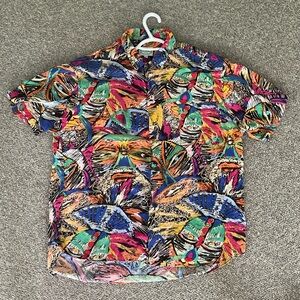 Vintage Jams World Hawaiian shirt.  Made in Hawaii